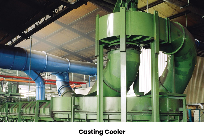 Vibrating Equipment Casting Cooler